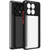 Spia Xiaomi Poco X6 Pro ile Uyumlu Kılıf Siyah Ossa Kapak Orijinal (Xiaomi Poco X6 Pro ile Uyumlu, Siyah)