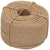 Morpack J&uuml;t Hasır Kendir Halat İp 6 mm 25 Metre