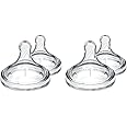 Dr. Brown's Options+ Wide Neck Bottle Teat, Level 1 (0m+), 4 Pack