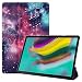 Produktbild LEMOUTON kompatibel mit Samsung Galaxy Tab S5e Schutzhülle 10.5 Zoll 2019 (SM-T720/SM-T725), mit Auto Standby/Standby und Tablet-Halterung, stoßfest, leicht, ultradünn