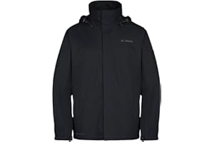 ‎VAUDE VAUDE Regenjacke Herren Escape Light, Wasserabweisende Outdoor-Jacke, Atmungsaktiver Windbreaker mit Kapuze, Klimaschonende Wanderjacke