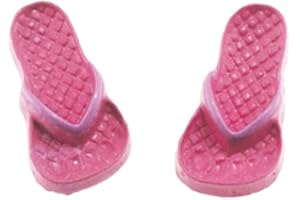 MELODY JANE Dolls House Miniature Summer Beach Accessory Adult Flip Flops Sandals Shoes