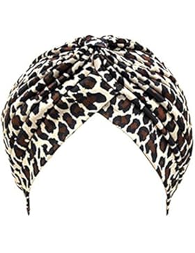 Yoga Turban Hat Indischen Bundfaltenhose Dehnbar Wrape Bandana Hat Cap Zebra Pusheng