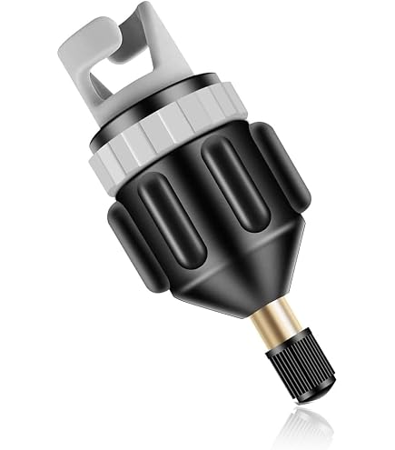 Adaptateur De Pompe SUP Gonflable – Cuivre + Caoutchouc, Universel, Pour Paddle, Kayak, Bateau Pneumatique