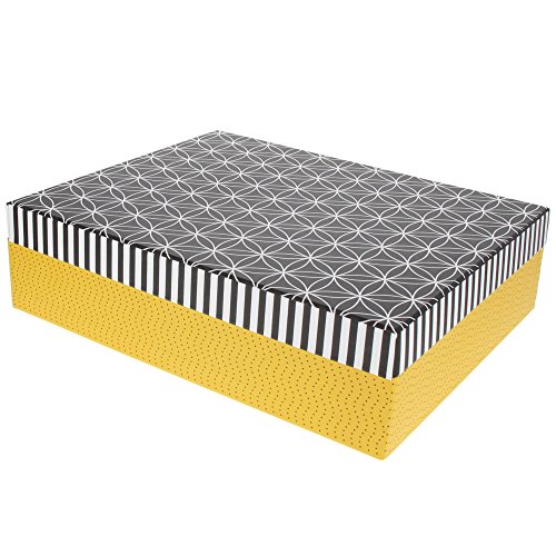 Goldbuch Sekretär off-line, 26,5x33x9 cm, Kunstdruck mit Leinenoptik, Schwarz/Gelb, 85609 - 2