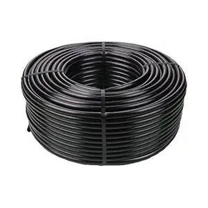 Techhark Drip Irrigation Pipe [4mm] for Home Garden, Self-Watering Spikes for Plants Control drip Irrigation System [90 Meter]