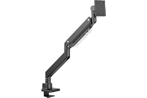 HALTERUNGSPROFI Monitor Halterung Extrastark bis 27kg bis 57 Zoll Tragarm mit Gasdruckfeder LED LCD Monitore VESA 75x75 100x100 200x200 Office-GS612AEX