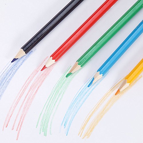 Bontec 48 Farben Buntstifte Berufsqualitäts Buntstifte Aquarellstifte Farbstift Bleistift Zeichenstift für Kinder/ Anfänger/ Künstler - 3