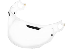 Guajiro - Visera Compatible con Arai Vas V, RX-7V Racing - RX-7V - EVO RX-7V - ConceptXE - Quantic -ConceptX | Protección Solar UV, Antivaho | Policarbonato Reforzado (Transparente)