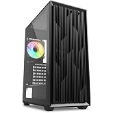 SHARKOON KASA MID TOWER PSUSUZ 4XFAN VK2 RGB BLACK