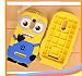 Desi Jatt Stylish Minion Soft Rubber Silicone Back Case Cover For Mi Redmi Note 3 RS.299.00