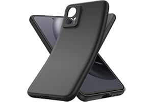 YESARMOR Coque pour Motorola Edge 30 Neo/Edge 30 Lite, Souple Silicone TPU, Antichoc étuis de Motorola Edge 30 Neo/Edge 30 Lite, Noir