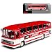 Produktbild alles-meine.de GmbH Mercedes-Benz O302 Bus AEG Lavamat Rot Weiss H0 1/87 Schuco Modell Auto