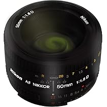 Nikon AF FX NIKKOR 50mm f/1.8D Lens for Nikon DSLR Cameras