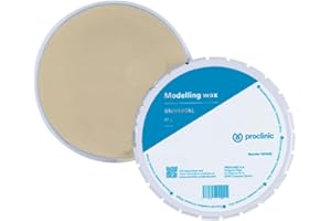 VALSAX Cera Dentale, Cera Modellabile, Attrezzi Odontotecnico, Cera Modellabile Beige