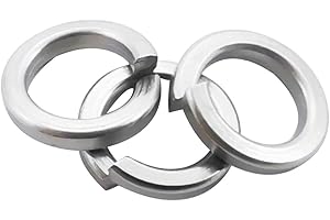 Fajoeda 50 Stück Federringe M6,A2 V2A Edelstahl Federscheiben Unterlegscheiben 6mm Form B nach DIN 127