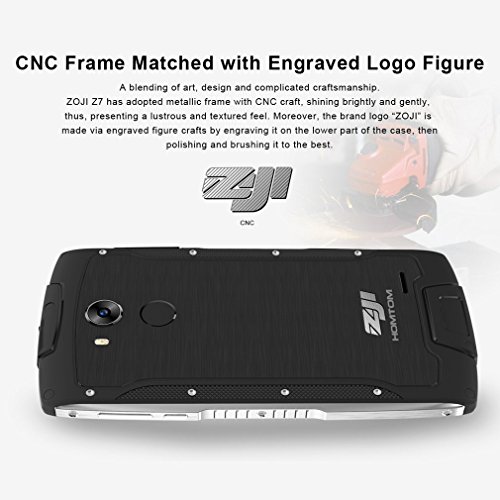 Telefonia Mobile Smartphone in offerte, HOMTOM ZOJI-Z7 5.0 inch 1280 x 720 Pixels HD Schermo Dual SIM Quad Core IP68 Android 6.0 Smartphone con Sensore Fingerprint, 2MP/8MP, 2GB RAM 16GB ROM, 3000mAh