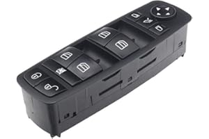 ProPlip - Leva per specchietto retrovisore anteriore sinistro, compatibile con Classe A B W245 W169 W245 1698206710 Pulsante