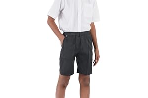 Innovation Boys Standard Fit Shorts | Available in Sizes 3-14 | 65% Polyester and 35% Viscose | UK Made