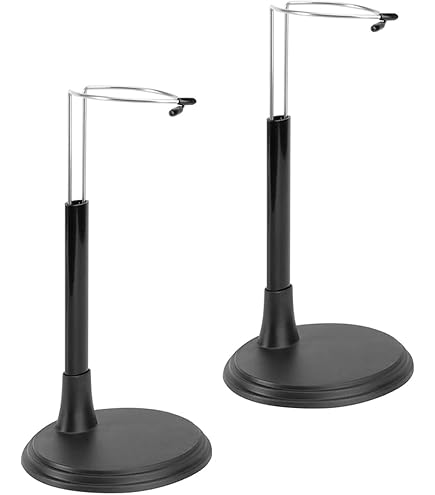 2er-Set Puppenständer – Verstellbar (14–20 Cm), Für Puppen Bis Ca. 25 Cm