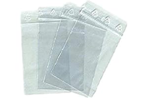 MATERIEL-PRO Sachets pour bijoux ou pochette plastique zip - Format 40 x 60 mm / Lot de 1000