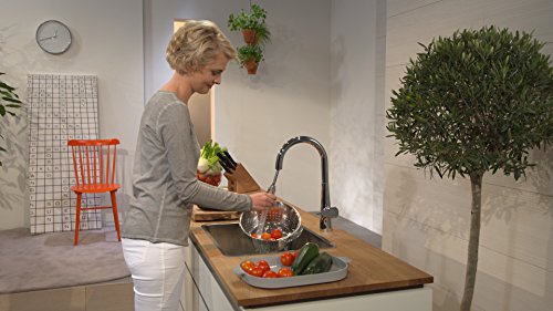 hansgrohe Talis S Einhebel-Küchenmischer, Komfort-Auslauf 200mm mit ausziehbarer Brause, chrom - 5
