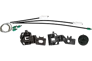 Bossmobil compatible con PRIMERA (P12), Delantero izquierdo, kit de reparación de elevalunas eléctricos