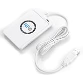 ACR122U 13.56Mhz Rfid Okuyucu Yazıcı Usb Kopyalayıcı Nfc Manyetik Kart Anahtarlık Etiket Okuyucu DVM.101.612