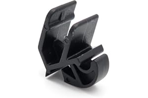 VVO Fasteners- Clips en Plastique Noir. Pour Support de vérin de capot ou de tige de maintien. Compatible avec Ford Escort, Fiesta, Focus, Fusion, Mondeo, Puma, StreetKa