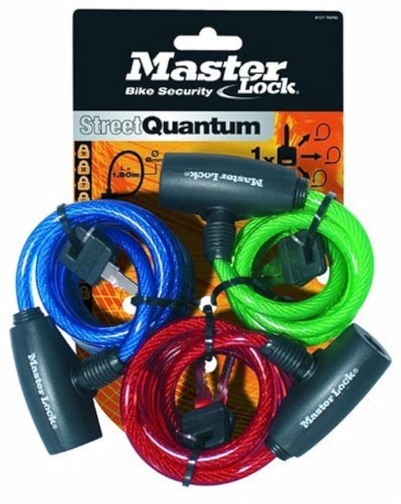 Masterlock Kabel und Kettenschloss Quantum, 8127 EURTRIPRO