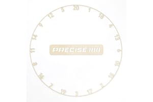 ‎PRECISE180 Precise180 - Onepiece Zahlenring - Premium Dartzahlenring aus 2mm dicken Stahl - 16 Farben - Dartscheiben Nummernring - Dartzubehör
