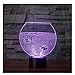 Produktbild 3D Nachtlicht Aquarium Touch Tischlampe 7 Farben Wechselnde Schreibtischlampe 3D Lampe Neuheit Led Nachtlichter 3D Led Lightroom Lampe