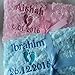 PERSONALISED BLUE Fleecelined baby blanket. Keepsake gift with Name and Date of Birth