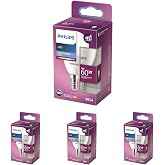 Philips LED 60W P48 E14 Beyaz Işık Dim Edilmez Ampul 4l&uuml; paket