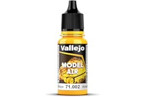 Vallejo Model Air-Colore Acrilico, Giallo, 17 ml