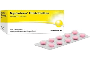 ‎NYSTADERM Nystaderm Tabletten 50 Stück gegen Pilzinfektionen
