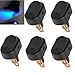 Produktbild Supmico 5 X 12V 30A Auto KFZ Schalter Blau LED Licht Lampe EIN/AUS Wippenschalter Kippschalter 3-polig