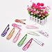 Healthy Clubs 10pcs Mixed Color Cute Baby Toddler Infant Girl Hair Clips Hairpin Barrette Hair Accessories