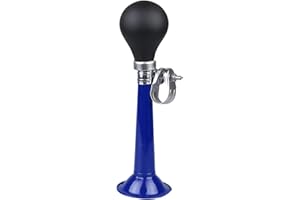WOEIFGV Bike Bugle Metal Air Horn Retro Squeeze Bulb Clown Horn for Bicycles 6-Color