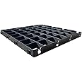 Ecodeck ECODRIVE500 DRIVEWAY GRIDS X24 = 6 SQUARE METRE OF GRAVEL GRIDS + HEAVY DUTY WOVEN MEMBRANE GRASS GRID PLASTIC STABILITY GRIDS GRID POROUS ECO PAVING BASES & PARKING DRIVE WAY