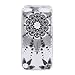 Produktbild Lonchee Apple iPod Touch 5/6 Hülle,Bunte Muster Weich TPU Handy Hülle Durchsichtig Transparent Etui Cover Case Protective Shell Soft Schutzhülle Telefon Kasten für Apple iPod Touch 5/6 – Schwarzes Totem