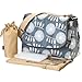 OiOi Changing Bag - The Messenger - Slate Retro Circular Floral