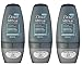 Dove Men Clean Comfort Anti-Perspirant Deodorant Roll-On 50ml (1.7 Fluid Ounce). (Pack Of 3)