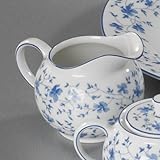 Spülmaschinenfest Arzberg Form 1382 Milchkännchen / 6 Personen, Milchkanne, Milch Kanne, Kännchen, Blaublüten, Porzellan, 180 ml, 41382-607671-14430