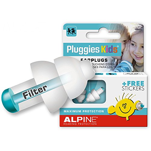 Alpine Pluggies Kids – Gehörschutz für Kleinkinder & Kinder, Gratis Namensaufkleber - 2
