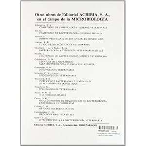 Fundamentos de bacteriología y micología veterinaria