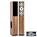 Price comparison product image Auna Linie 501 FS-WN Passive Tower Floor Speaker  Pair  280W  3-Way Speaker  Side 20 cm (8 ") Bass Driver  Two 10 cm (4") Midrange  2.5 cm (1 ") Tweeter  Bass Reflex Design  Ressonant Wooden Cabinet  High Performance  Walnut