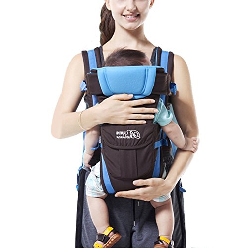 GudeHome Klassic Babytrage Einstellbare Vordere und Hintere Bauchtrage Geeignet für Neugeborene, Säuglinge & Kleinkinder