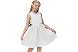 GRACE KARIN dla 2-12 lat dziewczęca sukienka w paski księżniczka sukienka wieczorowa bez rękawów