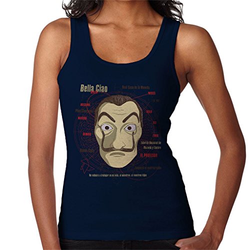 Le CASA De Papel Heist Mask Women's Vest